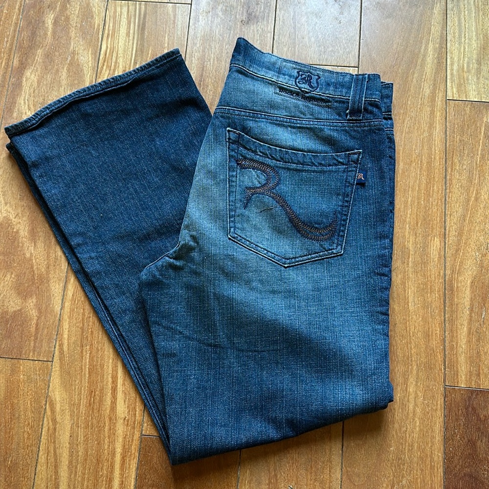 Rock and Republic denim relaxed waist 34 inseam 30